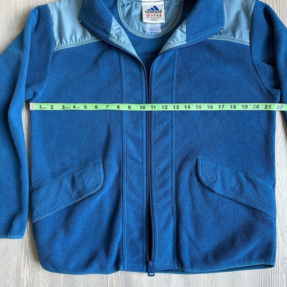 Vintage ‘99 Adidas Fleece Jacket sz. M - Picture 6 of 8